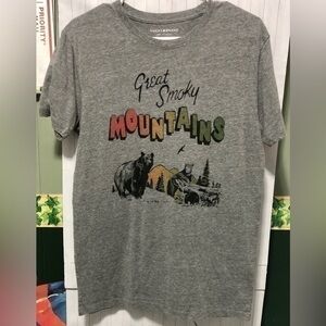 🧧Lucky Brand cotton blend gray short sleeve T-shirt